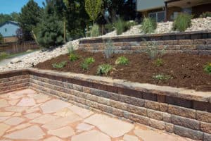 Two Tiered Retaining Wall