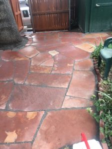 Flagstone and Paver patio